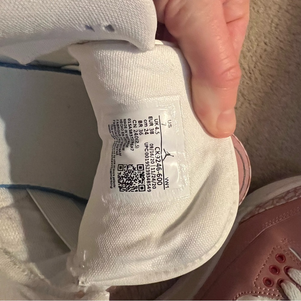 Nike Air Jordan 3 Rust Pink - Picture 6 of 6